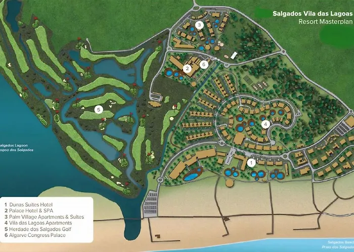 아파트 Herdade Dos Salgados 알부페이라